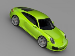porsche 911 carrera s coupe 991 2016 3D Model