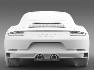 porsche 911 targa 4 991 2016 3D 모델