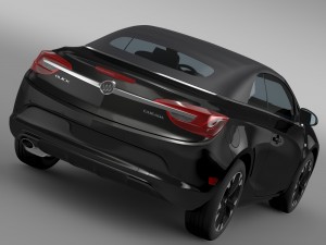 buick cascada 2016 3D Model