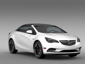 buick cascada turbo 2016 Modello 3D