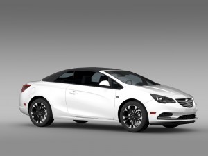 buick cascada turbo 2016 Modello 3D