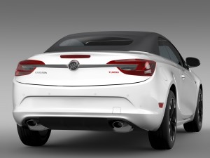 buick cascada turbo 2016 Modello 3D