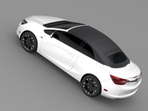 buick cascada turbo 2016 Modello 3D
