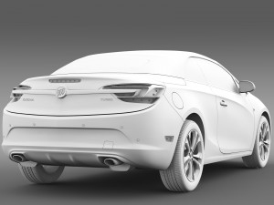 buick cascada turbo 2016 Modello 3D