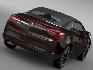Holden Cascada 2016 3D Modell