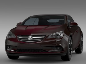 holden cascada 2016 3D 모델