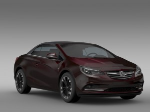 holden cascada 2016 3D 모델