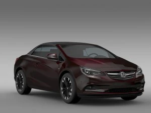 Holden Cascada 2016 3D Modell