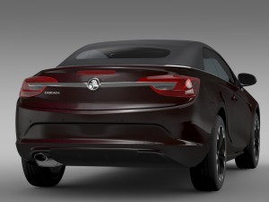 holden cascada 2016 3D 모델
