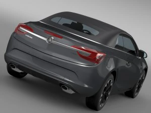 holden cascada turbo 2016 3D Model