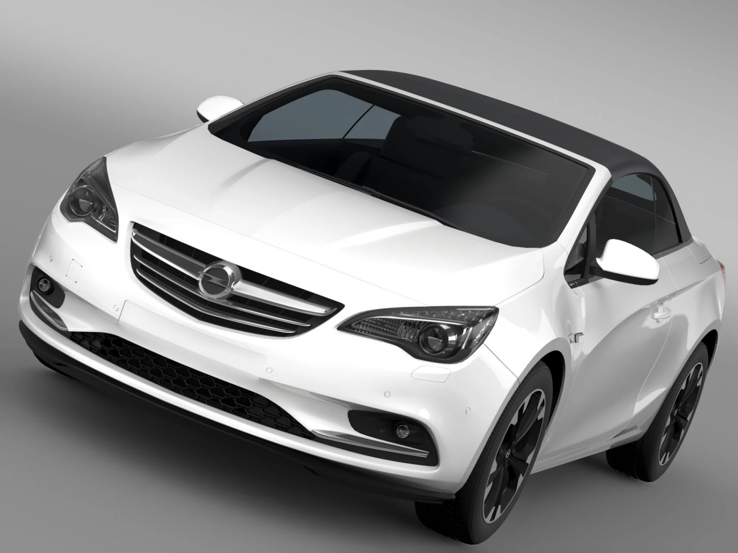 opel cascada 2016 3D Model .c4d .max .obj .3ds .fbx .stl .blend 