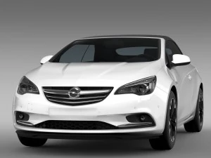 opel cascada 2016 3D Model