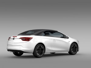 opel cascada 2016 Model 3D