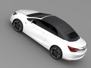 opel cascada 2016 Model 3D