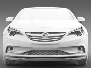 opel cascada turbo 2016 3D Model