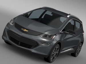 chevrolet bolt ev 2017 3D Model