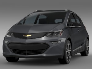 chevrolet bolt ev 2017 3D Model
