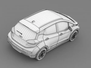 chevrolet bullone ev 2017 Modello 3D