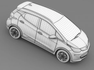 chevrolet bullone ev 2017 Modello 3D