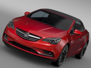 vauxhall cascada 2016 3D Модель