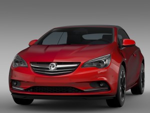 vauxhall cascada 2016 3D 模型