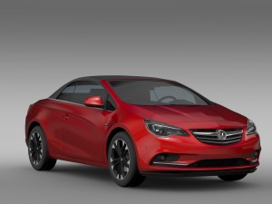 vauxhall cascada 2016 3D 模型