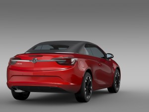 vauxhall cascada 2016 3D 模型