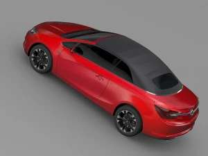 vauxhall cascada 2016 3D Model
