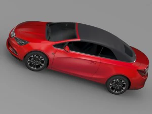 vauxhall cascada 2016 3D Model
