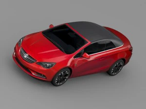 vauxhall cascada 2016 3D Model