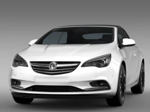 vauxhall cascada turbo 2016 3D Model