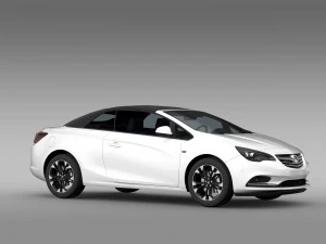 vauxhall cascada turbo 2016 3D Model