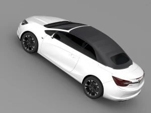 vauxhall cascada turbo 2016 3D Model