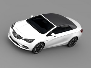 vauxhall cascada turbo 2016 3D Модель