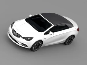 vauxhall cascada turbo 2016 3D Model