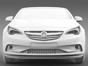 vauxhall cascada turbo 2016 3D Model