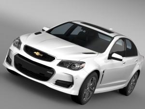 chevrolet ss 2016 Model 3D