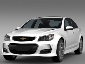 chevrolet ss 2016 3Dモデル