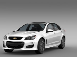 chevrolet ss 2016 3Dモデル