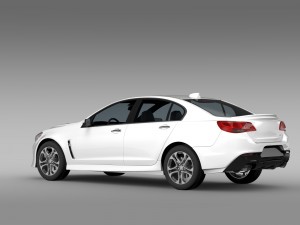 chevrolet ss 2016 3Dモデル