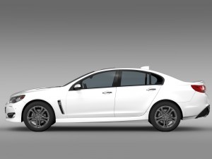 chevrolet ss 2016 3Dモデル