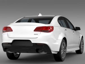 chevrolet ss 2016 3Dモデル