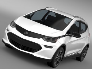 holden bolt ev 2017 3D Model