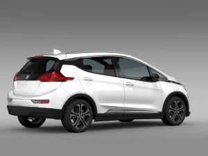 holden bolt ev 2017 3D Model