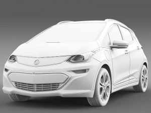 holden bolt ev 2017 3D Model