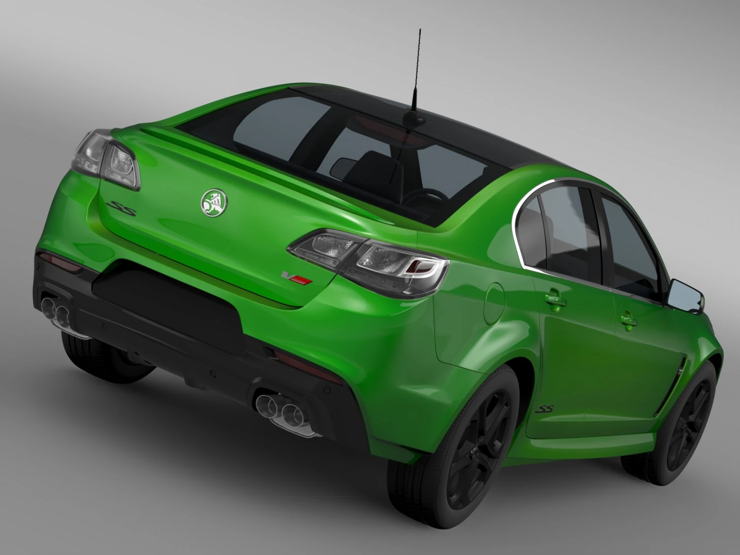 holden commodore ss v redline vf series ii 2016 3D Model .c4d .max .obj .3ds .fbx .stl .blend 