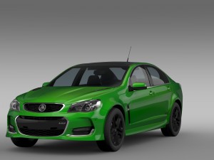 holden commodore ss v redline vf series ii 2016 Model 3D