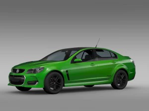 holden commodore ss v redline vf series ii 2016 3D Model