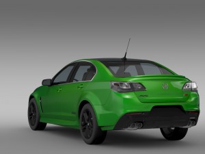 holden commodore ss v redline vf series ii 2016 Model 3D