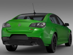 holden commodore ss v redline vf series ii 2016 Model 3D